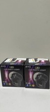 2er set Discokugel, RIYO 360°Rotierende Sound Aktivierte Discolicht Partylicht m