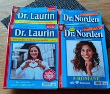 20 x Dr. Norden,  Dr. Laurin,  Arztromane ,Konvolut