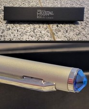 Swarovski Elements Crystal Lized 2600186 Kugelschreiber Stein Blau NEU  OVP