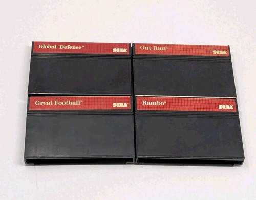 Lot four sega - master, system