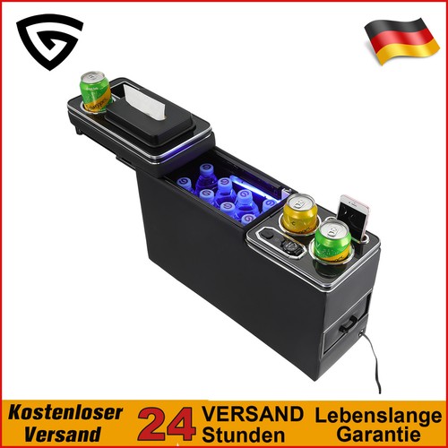 Led usb mittelkonsole staufach - led,