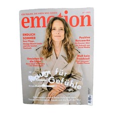 EMOTION Frauen Zeitschrift Juli 07/2025 Lifestyle Magazin Neupreis € 5,90