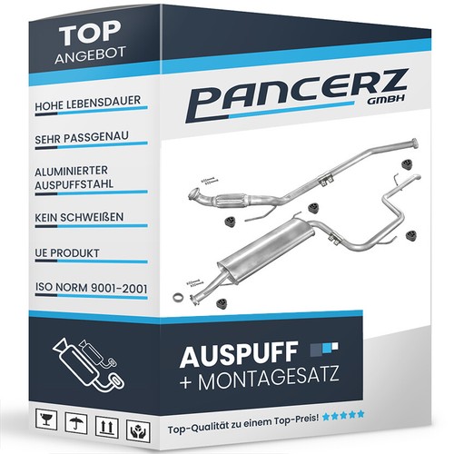 Auspuffanlage für mercedes - auspuffanlage,