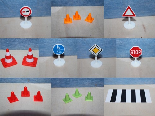 Playmobil verkehrsschild als - verkehrsschild,
