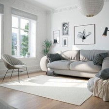 andas Teppich 160x230cm Wollteppich Woolscape 1 Wolle handgewebt reine Baumwolle