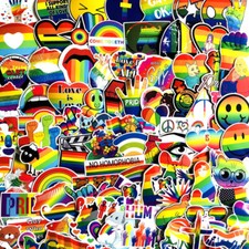 ⭐ 100 Stück Rainbow Gay /