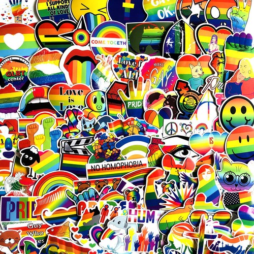 100 stück rainbow gay - 100,