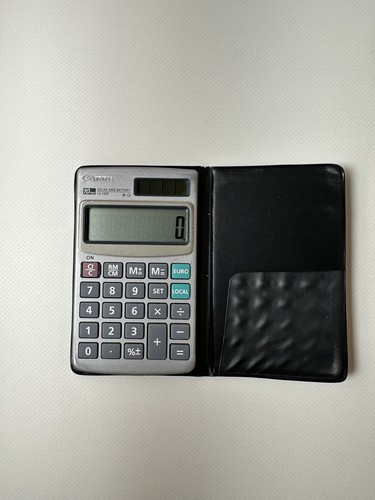 Retro taschenrechner canon - retro,