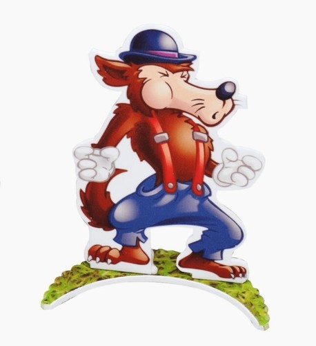 Wolf essbar handgemacht - wolf,