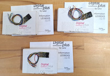 3 Lenz Digitaldecoder LE 080 XS Konvolut Set unbenutzt OVP