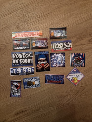 Hansa rostock 14er sticker mix - rostock,