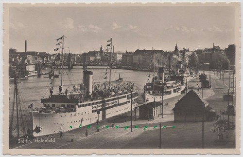 Stettin hafen dampfschiffe - stettin,