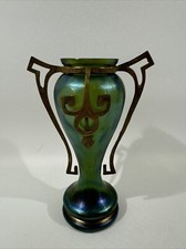 Jugendstil Glas Vase Lötz