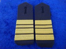 Bundeswehr Marine Navy Schulterklappen für Mantel/Jacke  Fregattenkapitän OF-4