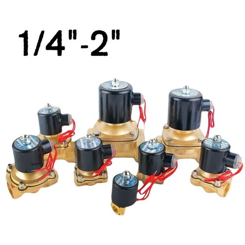 Messing magnetventil - 1/4"-2",