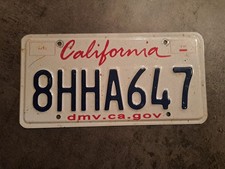 US Kennzeichen California