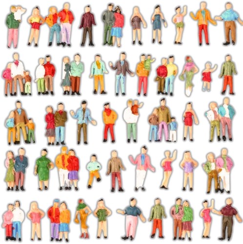 Miniatur figuren 40 - figuren,