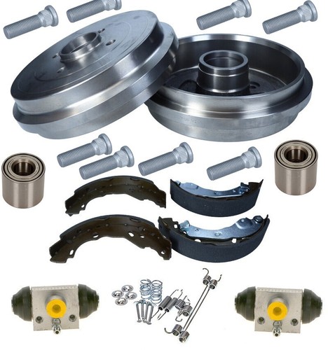 Bremstrommel set hinten - set,