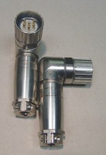 Coninvers Steckverbinder Winkelstecker mit Einsatz 6-polig NEU