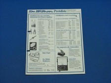 Dr. Böhm Preisliste
