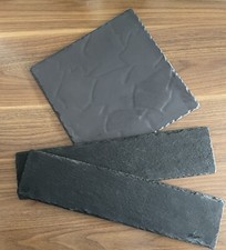 Set Schieferplatte Servierplatte Buffetplatte Tischdekoration