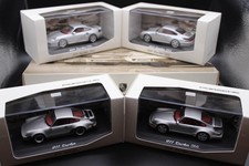 MINICHAMPS++Porsche 911 turbo Set of 4 Silber+#WAP020SET04++RAR LTD OVP 1:43