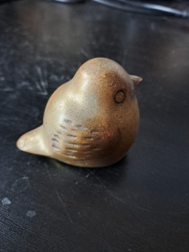 Vogel figur messing - vogel,