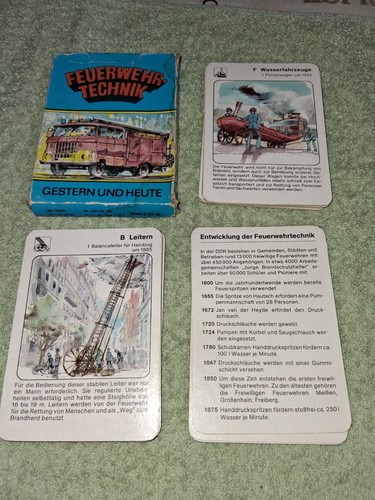 Ddr kartenspiel quartett - ddr,