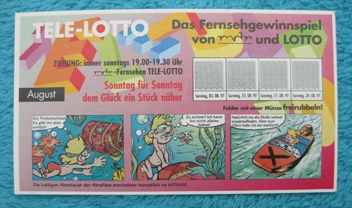 Mosaik abrafaxe tele lotto - mosaik,