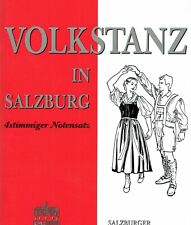 Noten VOLKSTANZ SALZBURG VOLKSMUSIK Österreich Bayern TANZLMUSI BLASMUSIK BRASS
