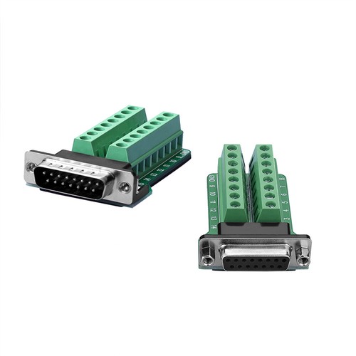 Db15 terminal 2row auf pol - db15,
