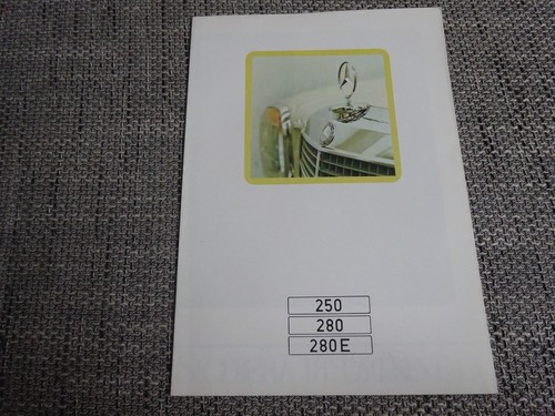 Mercedes 250 280 8 w114 - 250,