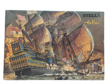 Modellbausatz Stella Heller 845 Schiff unbebaut OVP 1:200 Vintage Rarität