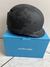 SANDBOX  Alpine Skiing Snowboard Helm CLASSIC 2.0 Snow Helm  black  Camo Matte