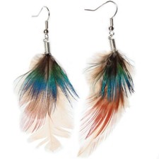 Feder Ohrringe Earring Boho