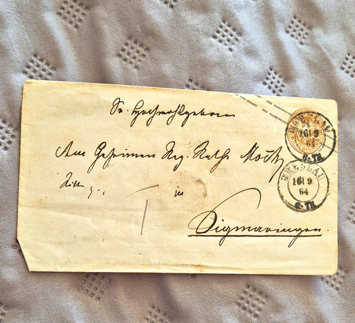 Historischer briefumschlag - historischer,