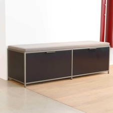 Ligne Roset Dielenmöbel Dita Schwarz Stoff Steelcut Trio 3 176