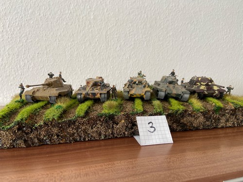 Diorama panzer militär - 1:72,