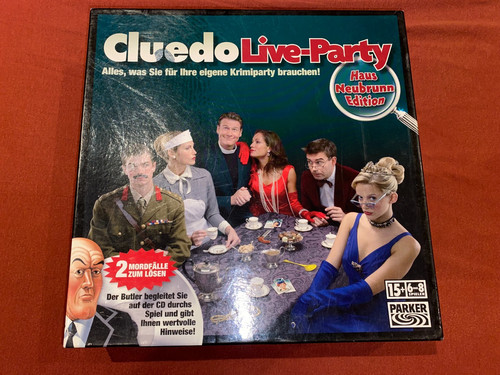 Cluedo live party parker - cluedo,