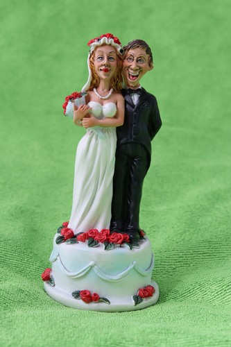 Hochzeitspaar hochzeitstorte - hochzeitspaar,
