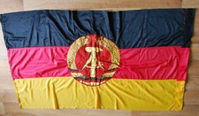 DDR Fahne DeDeRon  95 x 57,mit Kontrollzettel, Original,kein China-Kram