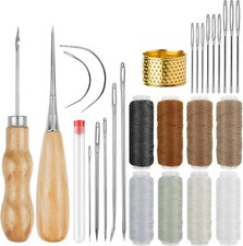 Stück leder werkzeug set - 27,