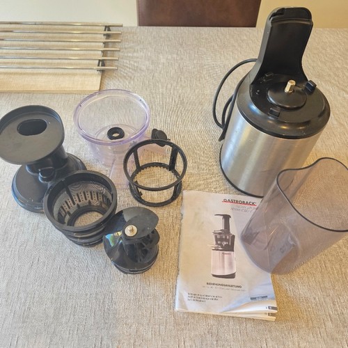 Gastroback slow juicer - gastroback,