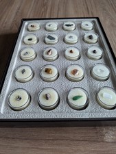 Welt der Steine Sammlung 20 Stück Edelstein Mineralien Set Gesteine