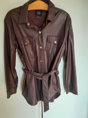 Damen kunstleder jacke - damen,