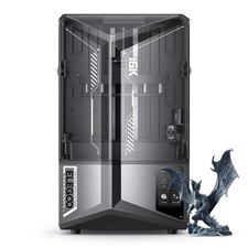 ELEGOO Saturn 4 Ultra 16K Resin 3D Drucker Klappdeckel 30°C Tank-Heizung 150mm/h