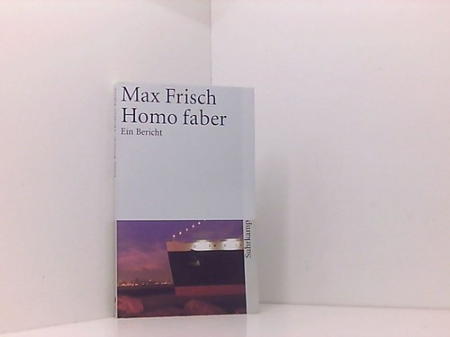 Homo faber ein bericht - homo,