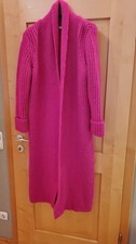 ZARA Strickmantel pink Gr