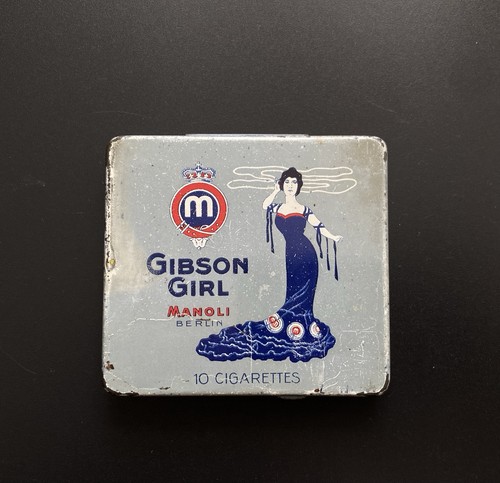 Alte zigarettendose gibson - zigarettendose, "