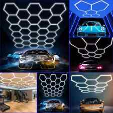 5-28 Hexagon LED Lampe Röhren Werkstatt Garage Decken Leuchte Waben Beleuchtung